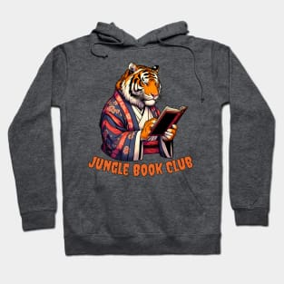 Reading tiger Hoodie